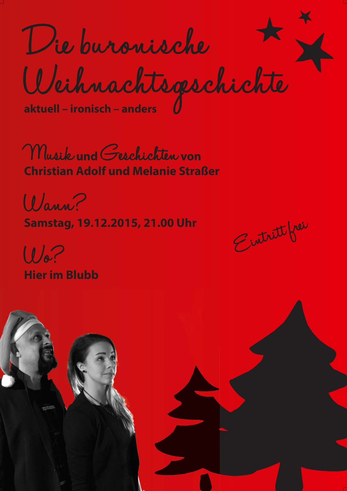 Weihnachtsgeschichte 2015 · Blubb