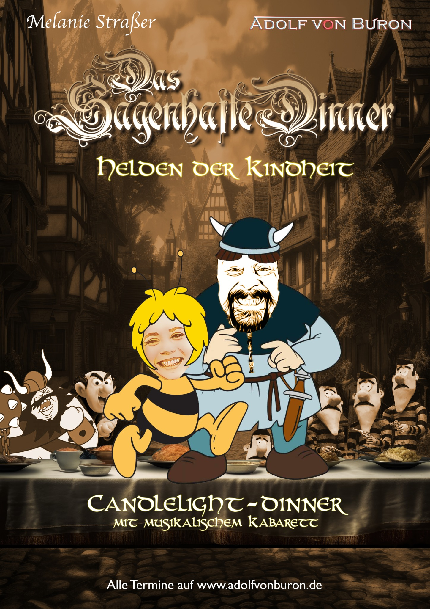 Originalplakat: Das Sagenhafte Dinner